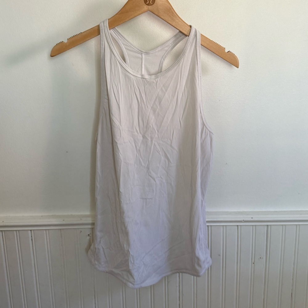 Lululemon white tank